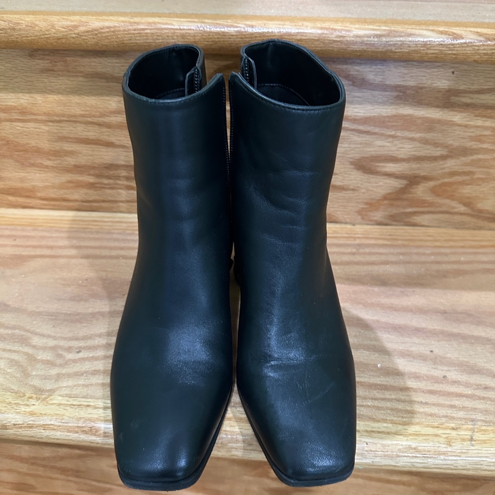 INC International Concepts Black Ankle Boots